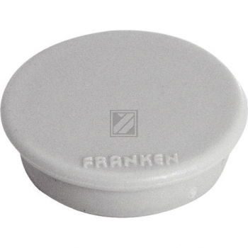 Franken Haftmagnet 13 mm grau Haftkraft: 100 g