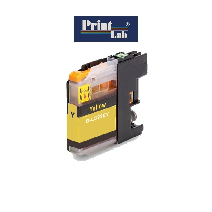PrintLab Tintenpatrone gelb (B4198) ersetzt LC-22EY