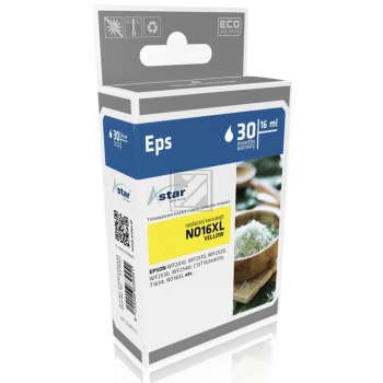 Astar Tintenpatrone gelb HC (AS15361) ersetzt T1634