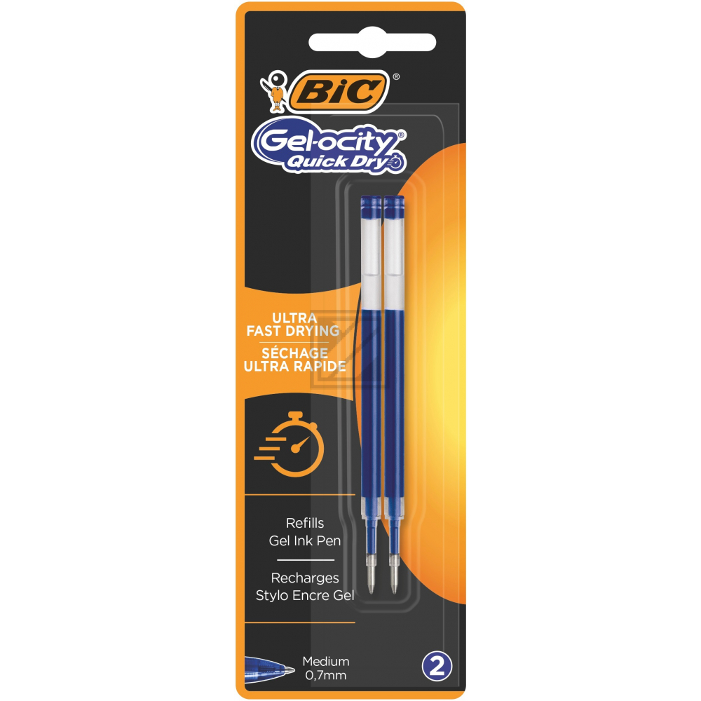 BIC Gelocity Quick Dry Refill 967378 blau