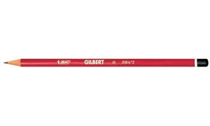 BiC Bleistift GILBERT 33 HB rot lackiert 12er-Pack (857600)