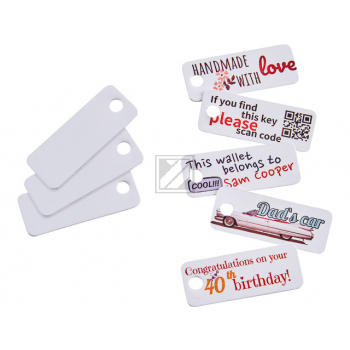 COLOP E-MARK KUNSTSTOFFSCHILD (20) 156479 45x18mm gelocht
