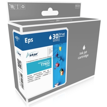 Astar Tintenpatrone cyan HC (AS15489) ersetzt T7902