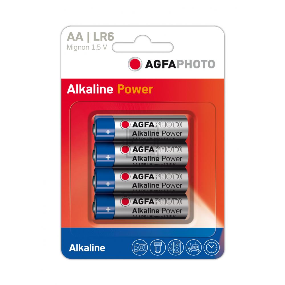 110-802589 AP MIGNON BATTERIEN (4) LR6 HighQuality Alkaline AA