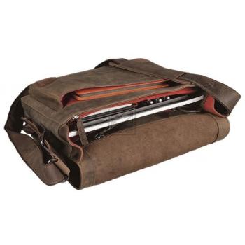 PRIDESOUL Umhängetasche BEN 47138 Leder braun