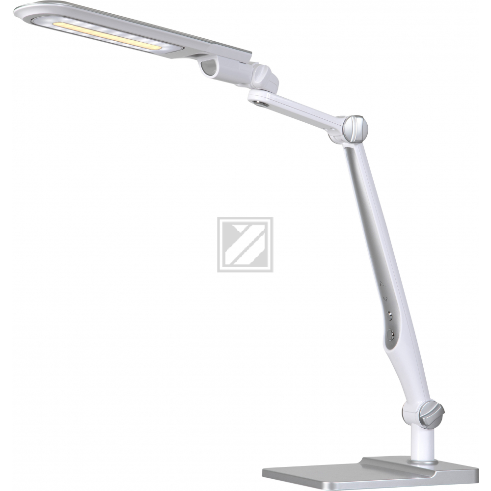 HANSA Tischleuchte LED 6,6W 415010715 weiss/silber Multiflex