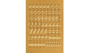 Herma VARIO ZAHLEN 0-9, GOLDFOLIE 12 mm
