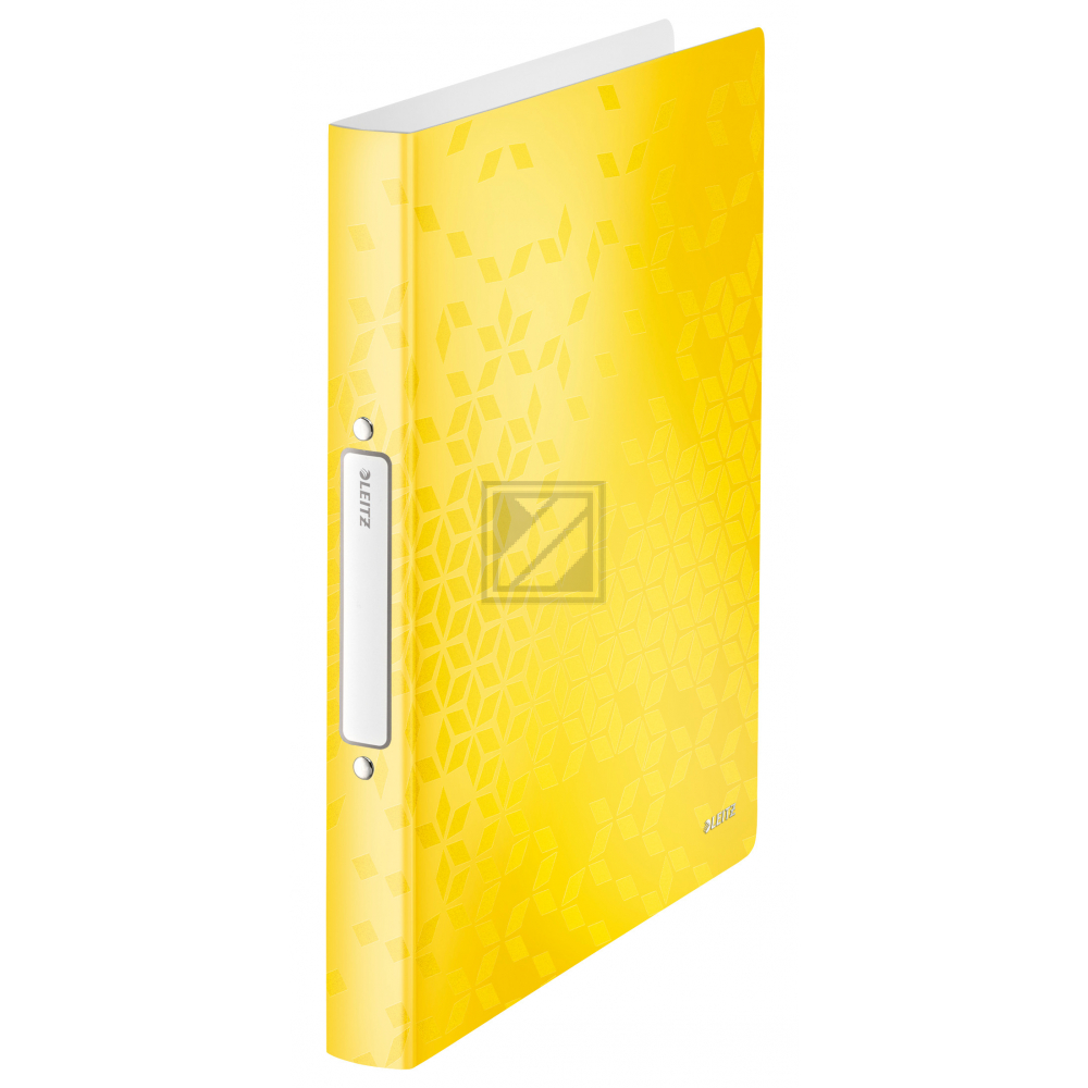 LEITZ Ringbuch WOW PP A4 42570016 gelb 25mm