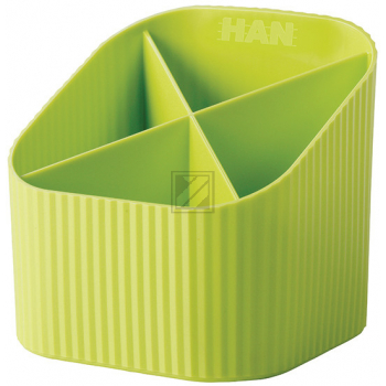 HAN Stifteköcher Re-LOOP N291654 hellgrün 4 Fächer