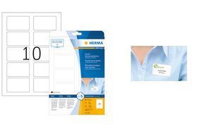 Herma NAMENS/TEXTILETIK.A4 20 80x50 WEISS