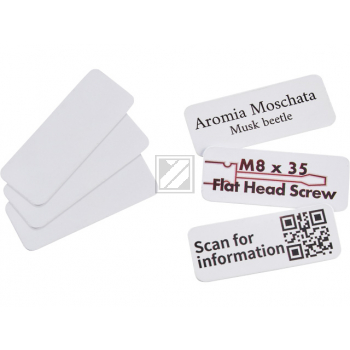 COLOP E-MARK KUNSTSTOFFSCHILD (50) 156478 45x18mm selbstklebend