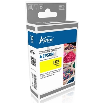 Astar Tintenpatrone gelb HC (AS16023) ersetzt T3364