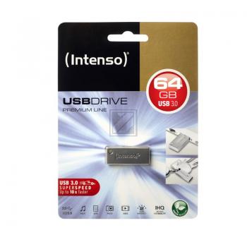 INTENSO USB STICK 3.0 64GB SCHWARZ 3534490 Premium Line