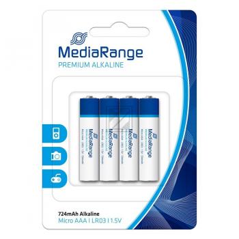 MEDIARANGE PREMIUM MICRO BATTERIEN (4) MRBAT101 L03 Alkaline AAA 1,5V