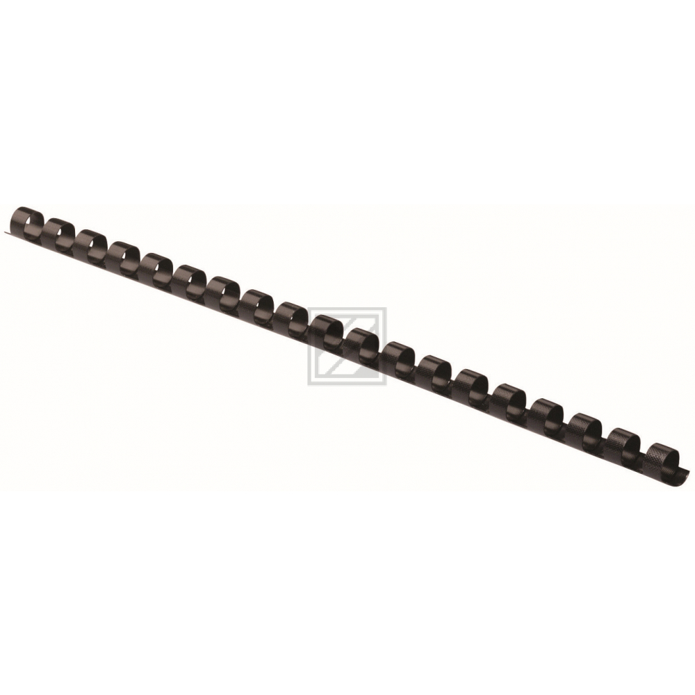 FELLOWES Plastikbinderücken 6mm 5330302 schwarz 25 Stück