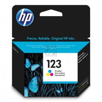 HP Tintendruckkopf cyan/magenta/gelb (F6V16AE, 123)