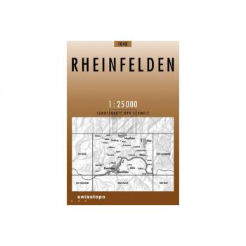 SWISSTOPO Landkarte 1048 Rheinfelden 1:25'000