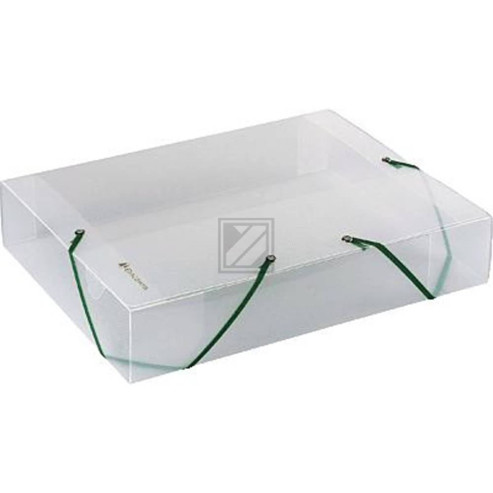Exacompta Dokumentenbox Kristall transparent 60 mm (5982E)