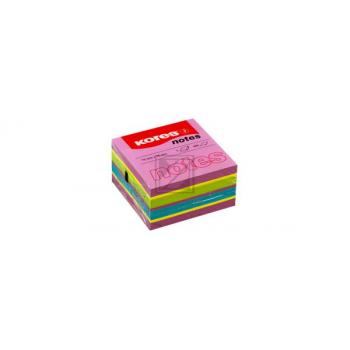 KORES Haftnotiz Cubo Notes Spring N48464 4-farbig, 75x75mm 450 Blatt