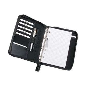ALASSIO Ringbuchmappe Luino A5 30006 schwarz