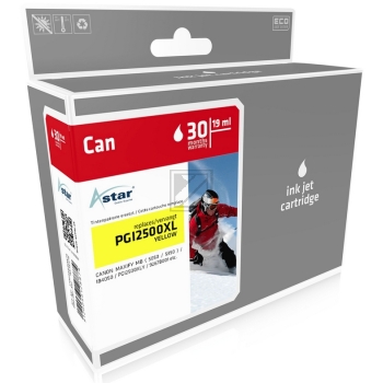 Astar Tintenpatrone gelb HC (AS15378) ersetzt PGI-2500XLY