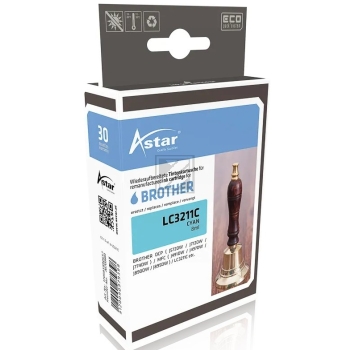 Astar Tintenpatrone cyan (AS700683) ersetzt LC-3211C