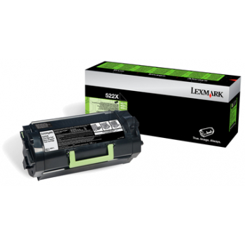 Lexmark Toner-Kartusche Corporate schwarz HC (52D0XA0, 522X)