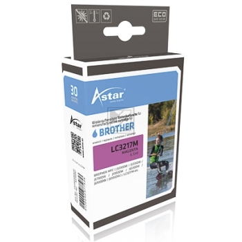 Astar Tintenpatrone magenta (AS70057) ersetzt LC-3217M