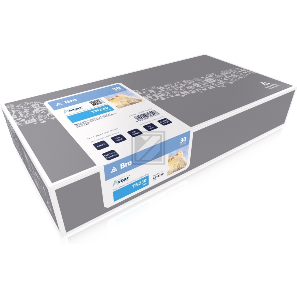 Astar Toner-Kit cyan (AS14230) ersetzt TN-230C