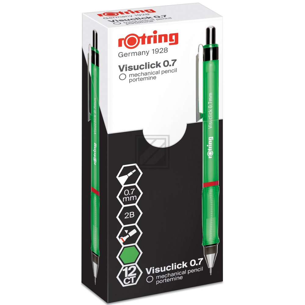 ROTRING Feinminenstift 0.7mm 2088550 Visuclick, grün