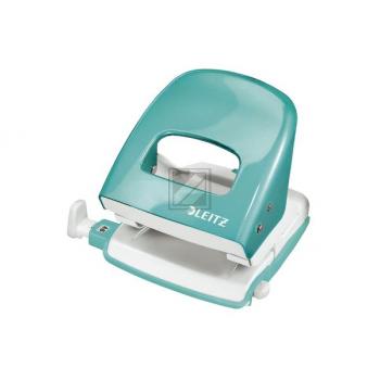 LEITZ Bürolocher NeXXt Metall 50081051 eisblau metallic 30 Blatt