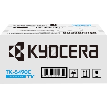 Kyocera Toner-Kit cyan HC (1T0C22CNL1, TK-5490C)