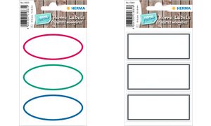 Herma Hinweisetiketten A4 15664 82x36 Küche/Home (6 Blatt)