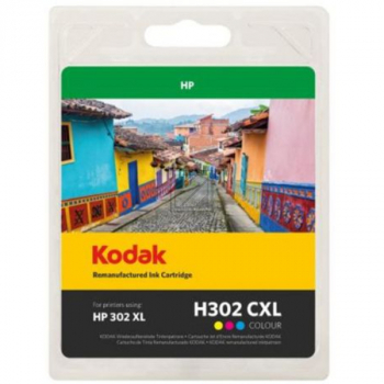 Kodak Tintenpatrone cyan/magenta/gelb (185H030231) ersetzt 302XL