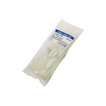 LogiLink Kabelbinder Set 100 Stück Länge: 150 mm Stärke: 2,5 mm