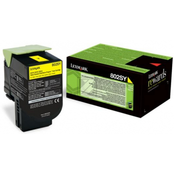 Lexmark Toner-Kit Corporate gelb HC (80C2SYE, 802SYE)