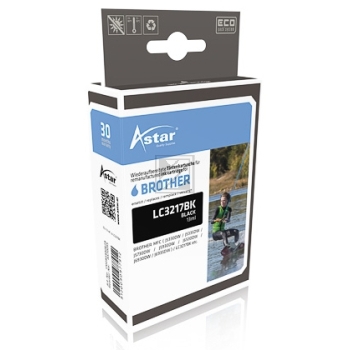 Astar Tintenpatrone schwarz (AS70055) ersetzt LC-3217BK