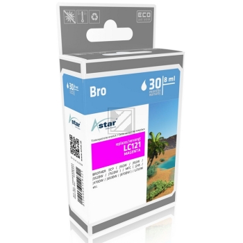 Astar Tintenpatrone magenta (AS15221) ersetzt LC-121M