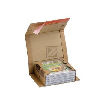 COLOMPAC Wickelkarton CD 147x126x55mm 2039581 50g, braun 20 Stück