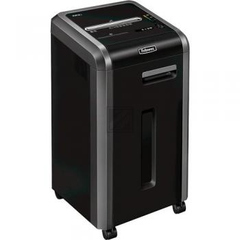 FELLOWES 325CI AKTENVERNICHTER SILB-SCHW 4632001 Partikelschnitt 4x38mm P4 22Blt