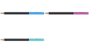 FABER-CA. Bleistift Jumbo Grip HB 511910 Two Tone schwarz/blau