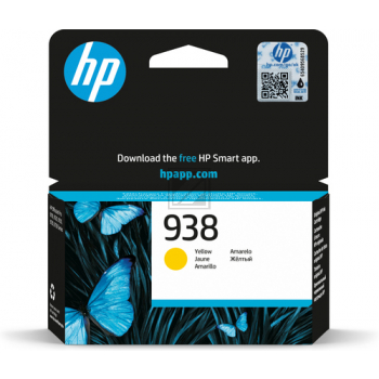 HP Tintendruckkopf gelb (4S6X7PE, 938)
