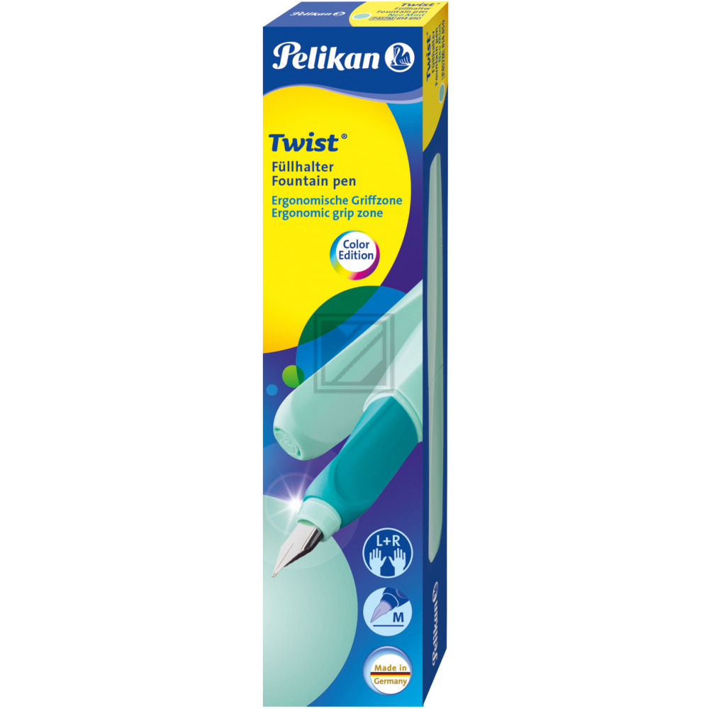 PELIKAN Füllhalter Twist M 814850 Neo Mint