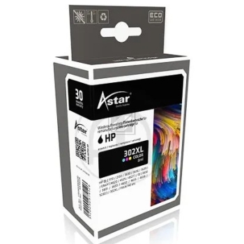 Astar Tintendruckkopf cyan/magenta/gelb (AS70026) ersetzt 302XL
