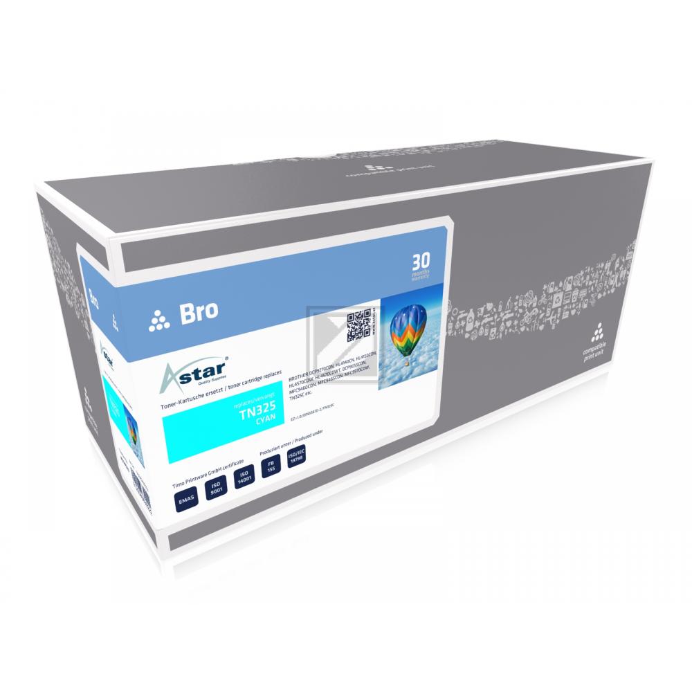 Astar Toner-Kit cyan HC (AS14523) ersetzt TN-325C
