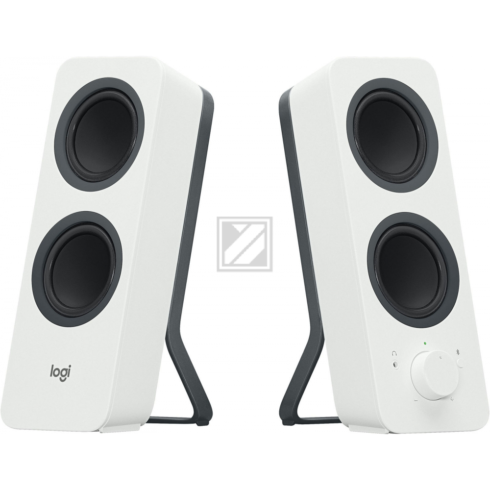 LOGITECH Z207 Bluetooth Computer Speakers - OFF WHITE - EMEA