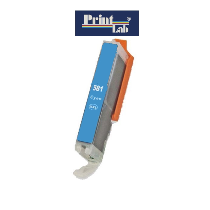 PrintLab Tintenpatrone cyan HC plus (C1202) ersetzt CLI-581CXXL