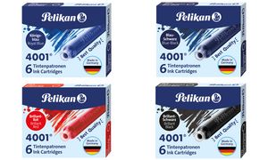 Pelikan Tintenpatronen 4001 Tp blauschwarz Inh.6