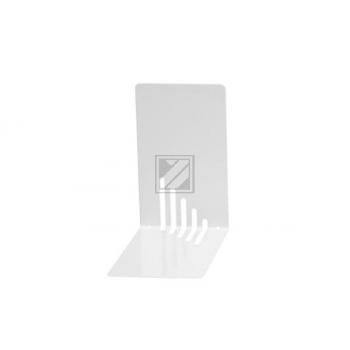MAUL Buchstützen schmal 8.5x14x14cm 35010 02 weiss 2 Stück