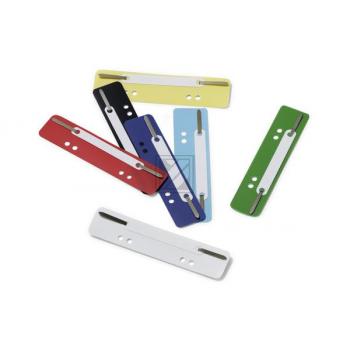 DURABLE Heftstreifen Flexi 150x34mm 6901-00 ass., Lochung 60/80mm 250 Stk.